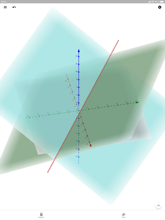 GeoGebra 3D Calculator screenshot 2