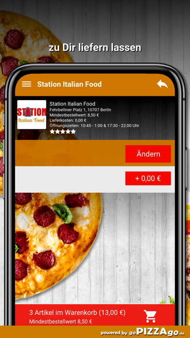 Station Italian Food Berlin screenshot 5