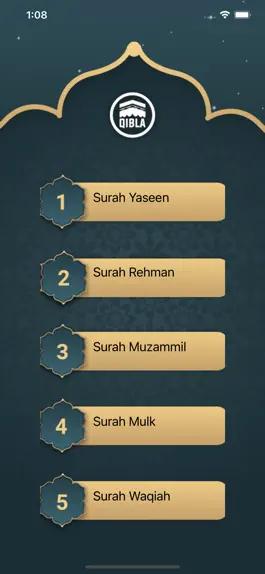 Game screenshot PanjSurah & Qibla Finder mod apk
