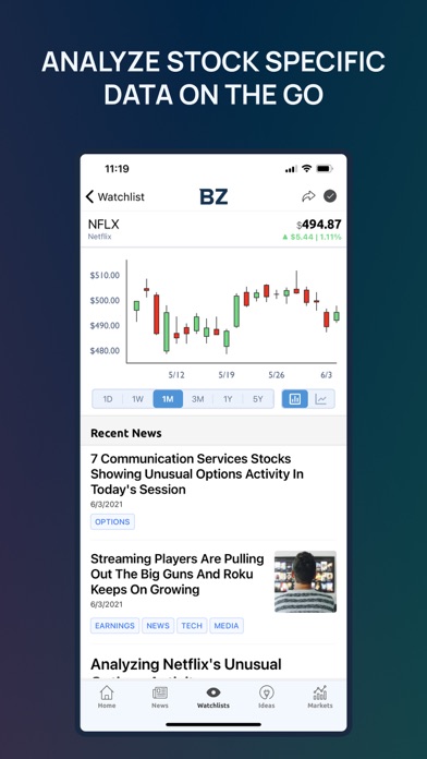 How to cancel & delete Benzinga Stock & News Tracker from iphone & ipad 4