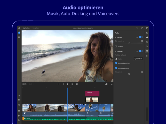 ‎Adobe Premiere Rush für Video Screenshot