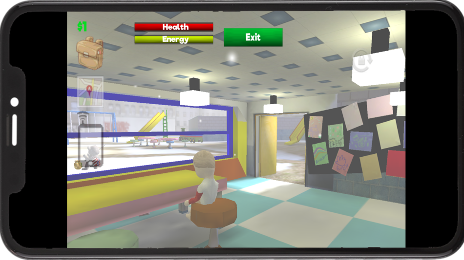 Симулятор ios. Empty School Simulator game. Game about Walking in empty School.