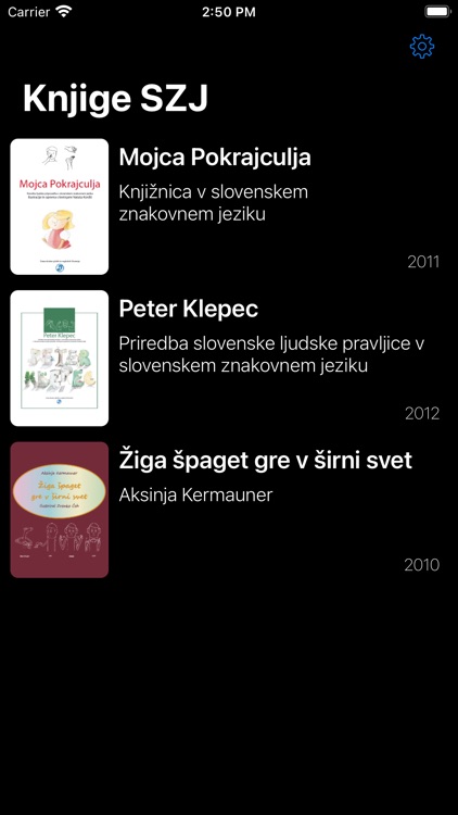 Knjige SZJ