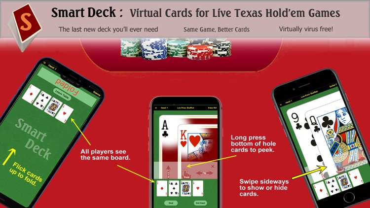 Smart Deck - for Live Hold'em