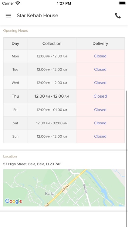 Star Kebab House. screenshot-3