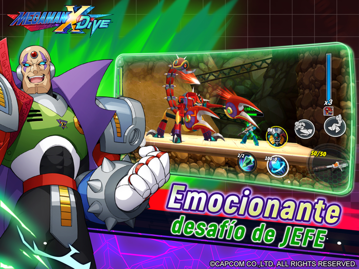 MEGA MAN X DiVE - MOBILE