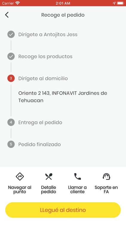 Repartidor FA-Delivery