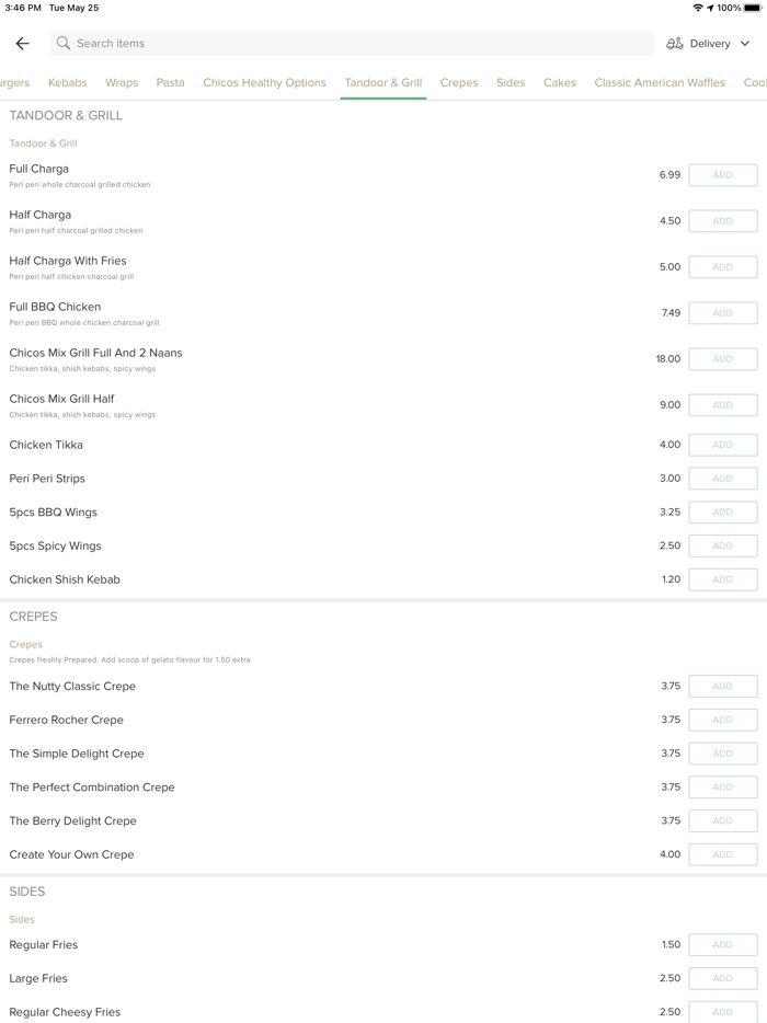 Chicos Pizza And Peri Peri