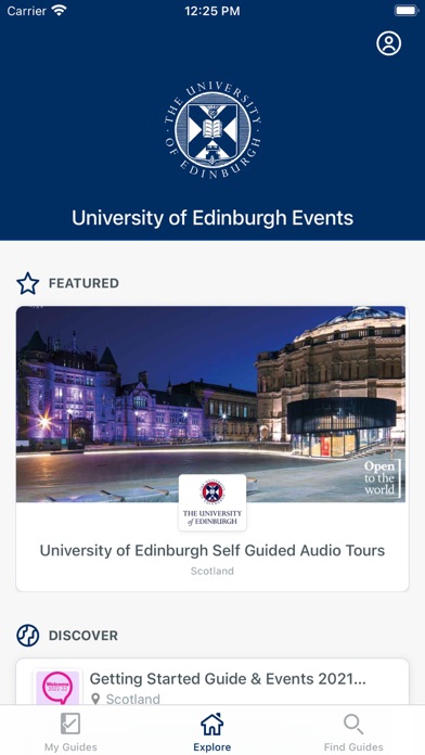 How to cancel & delete University of Edinburgh Events from iphone & ipad 2