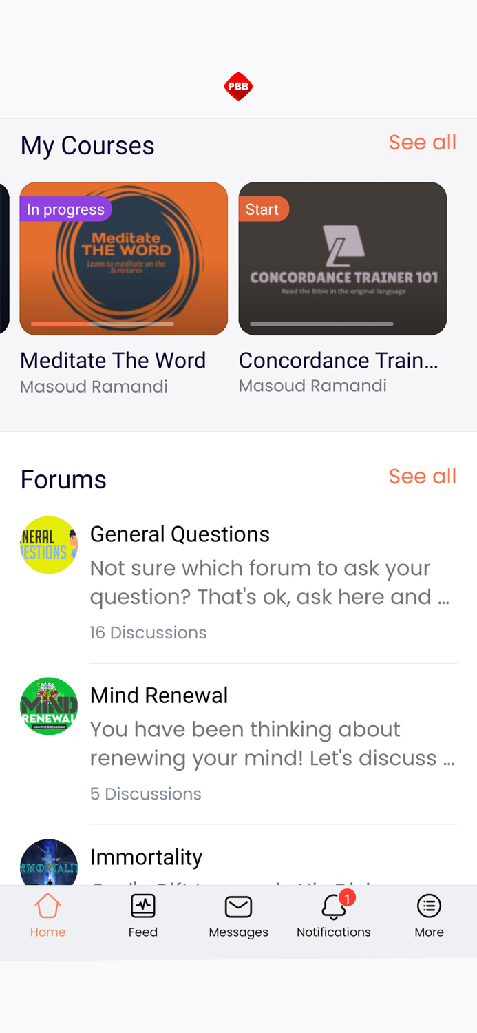 PBB Online Community