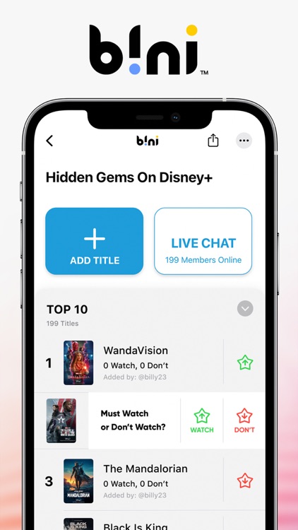 Binj: Simplifying TV