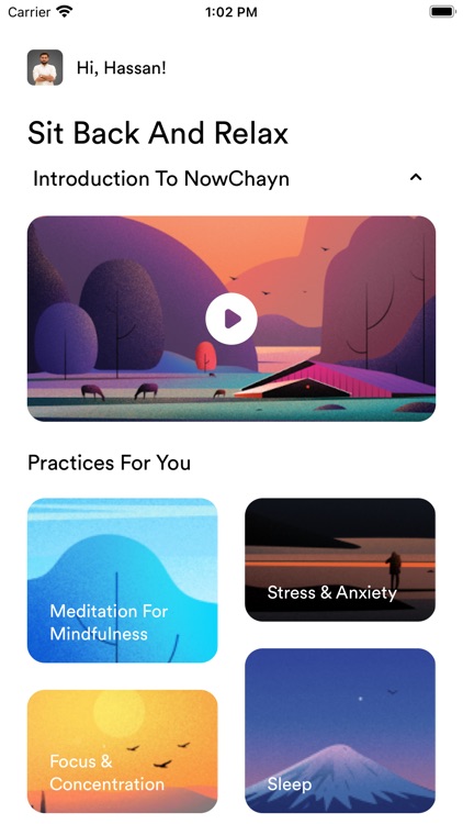 NowChayn: Meditation, Calmness screenshot-1