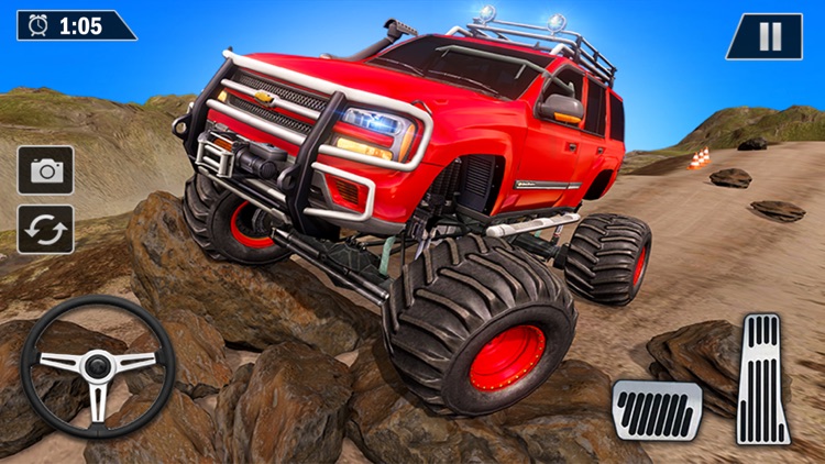 Offroad Monster Truck Rush screenshot-3