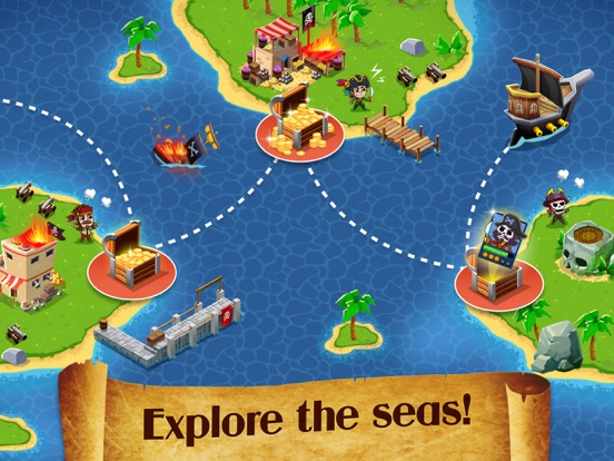 Idle Pirate Tycoon: Gold Sea screenshot 4