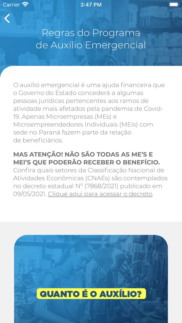 Auxílio Emergencial PR
