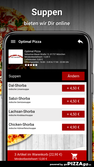 Optimal Pizza München screenshot 5
