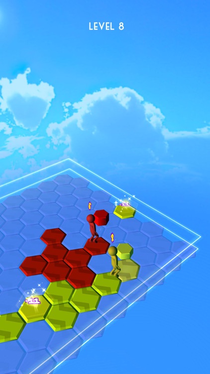 Hexagon stack 3D