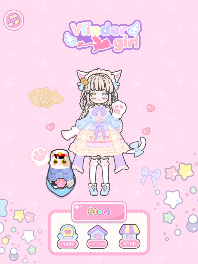 Vlinder Girl 女の子 着せ替えファッションゲーム をapp Storeで