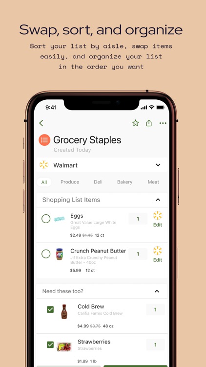 Basketful - Grocery List screenshot-5