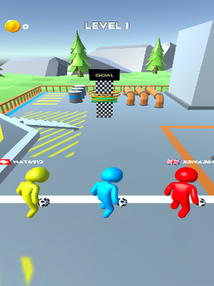 Ping Ping Ball Throwing Game