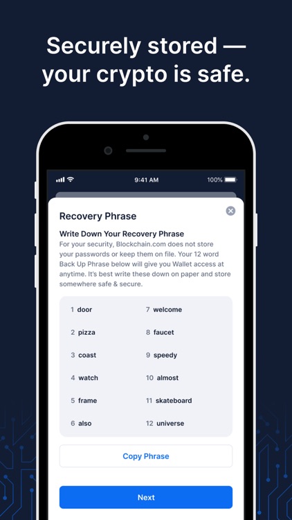 Blockchain Wallet: Buy Bitcoin screenshot-4