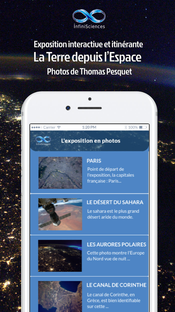 La Terre depuis lEspace