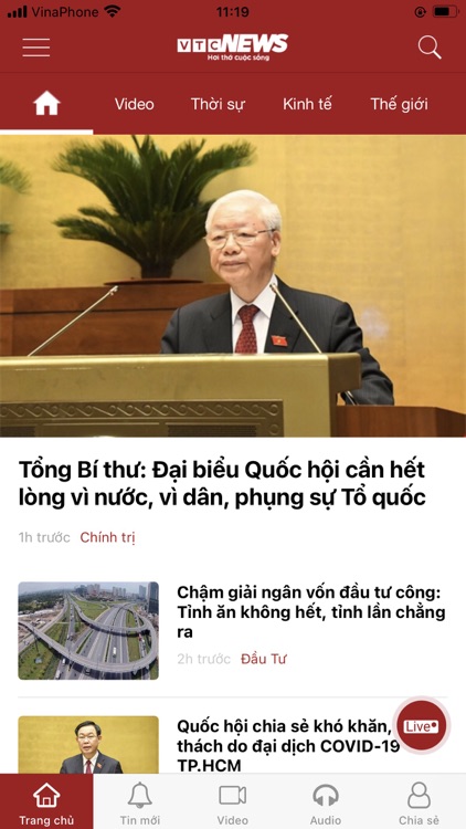 Đọc báo VTC News