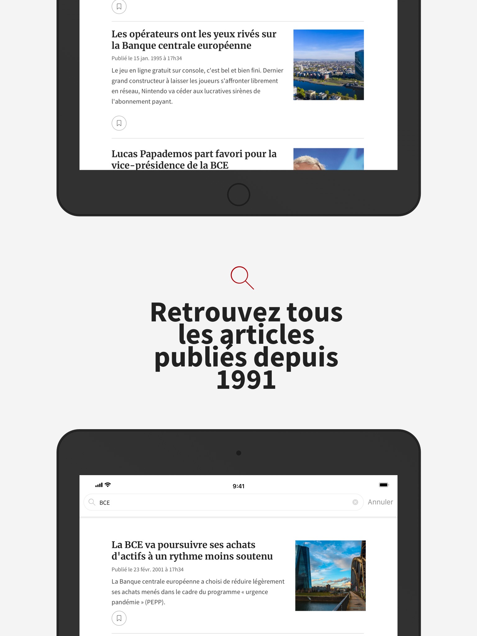 Les Echos, l'actualité éco screenshot 2