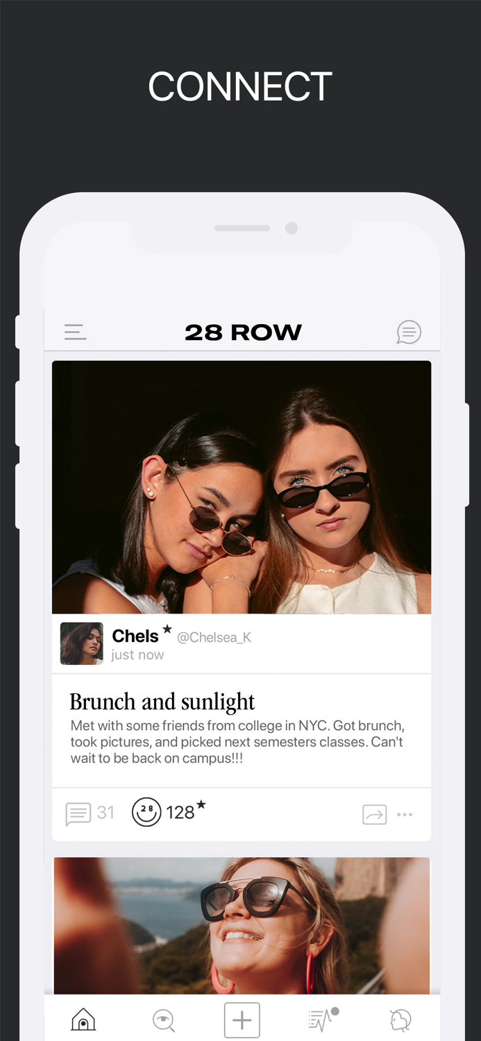 28 Row, For College Women