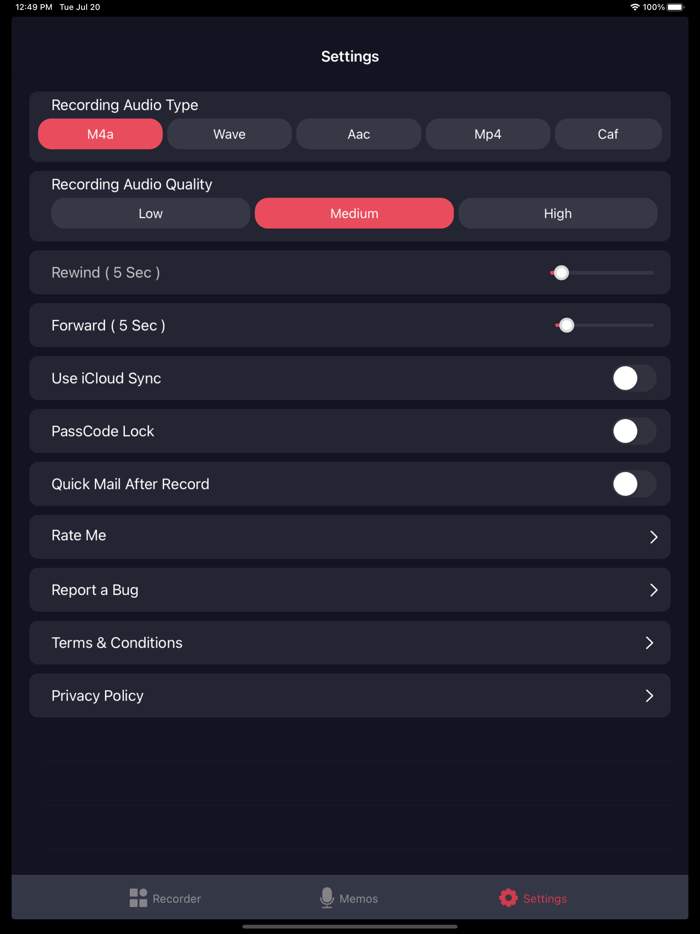 Voice Recorder  Audio Studio