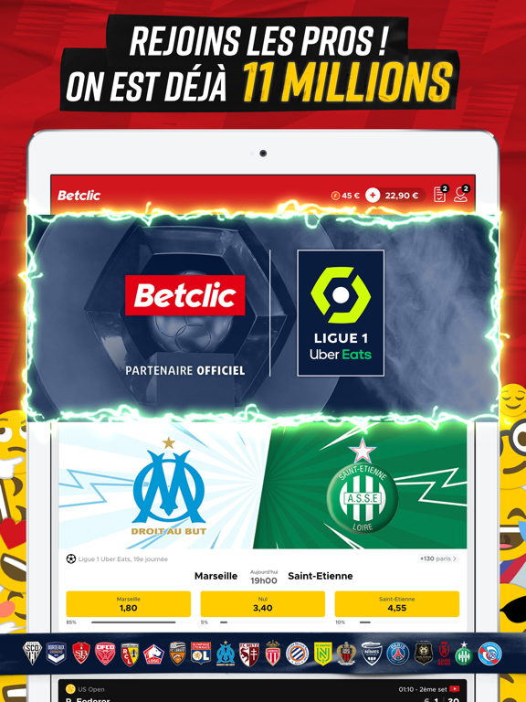 Télécharger Betclic Paris Sportifs (Gratuit) iPhone & iPad  Sports