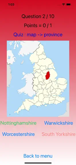 Game screenshot Counties of England apk