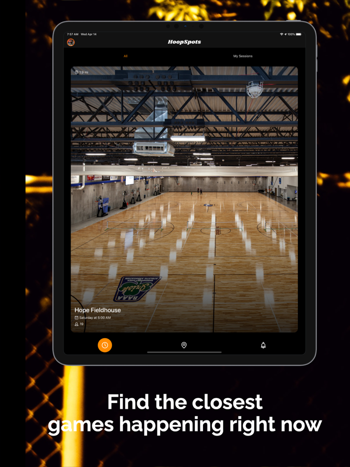 HoopSpots Pickup Basketball