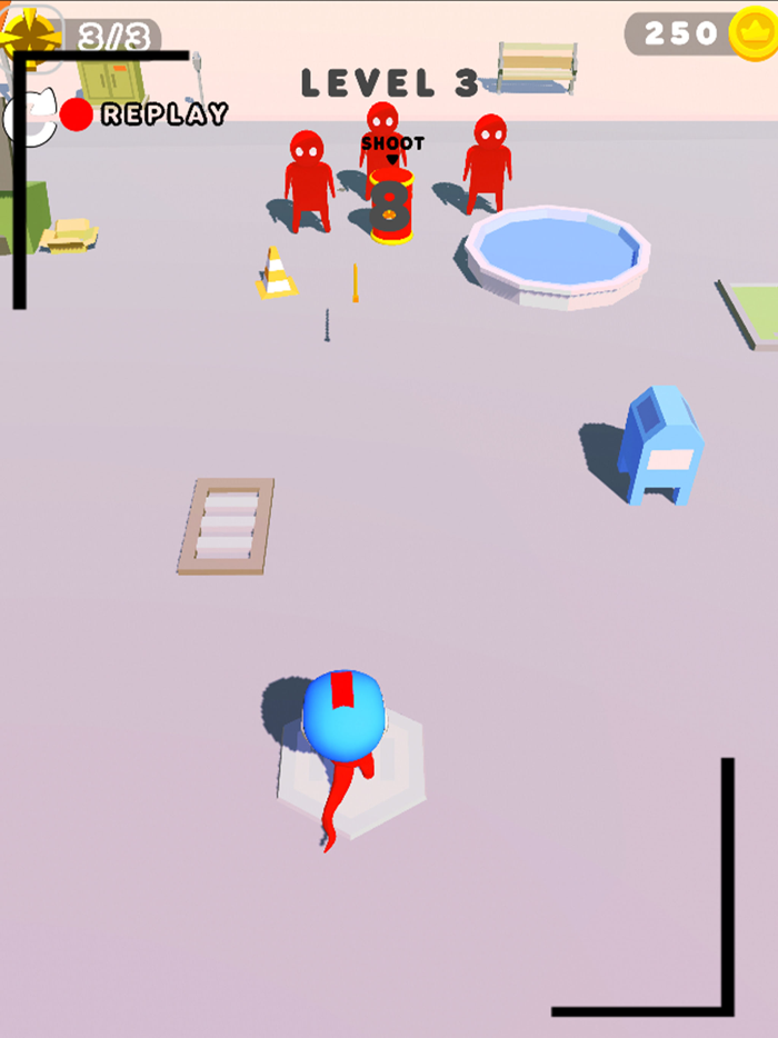 Bullet Arrow man Bender 3D