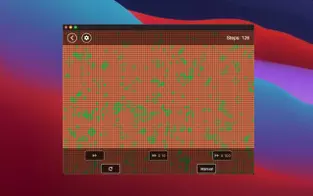 Obrázek 4 Game of Life Self Construction iphone