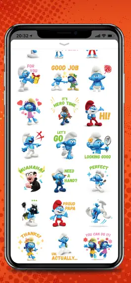 Game screenshot The Smurfs: 3D Stickers hack