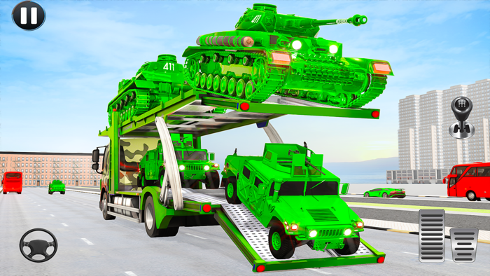 Army Vehicle Transport Games