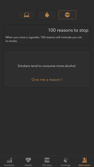 Stoppen met roken iPhone app afbeelding 8