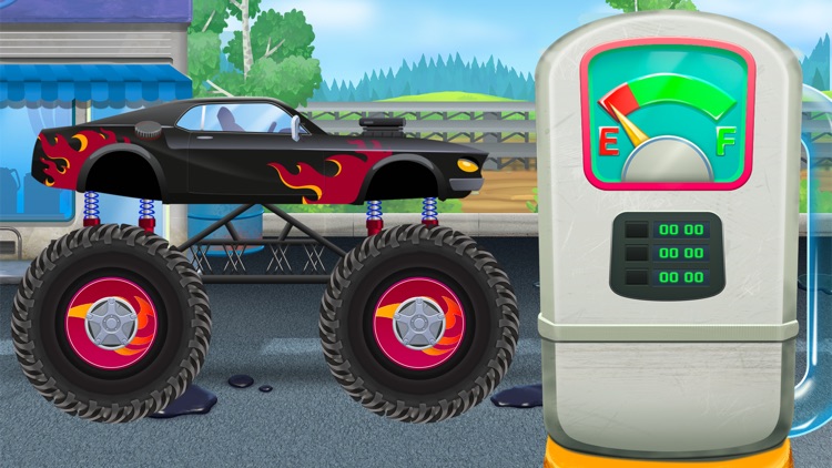 Monster Truck Racing Kids Game screenshot-5