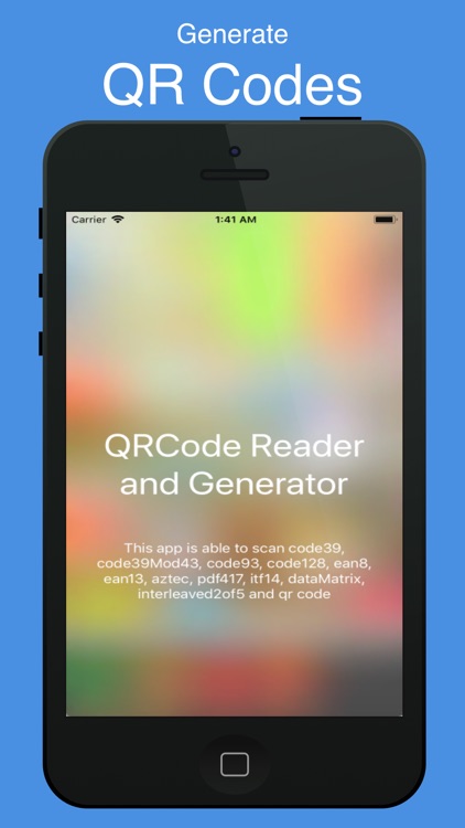 QRCode Scanner Generator Read