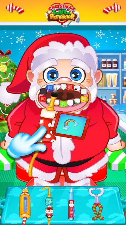 Christmas Santa Pet Doctor Vet