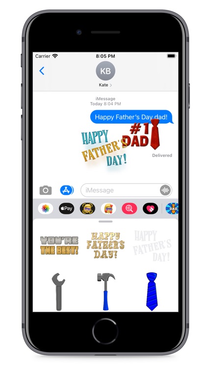 Father's Day Fun Stickers