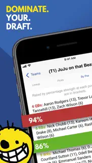 fantasy football draft 2021 iphone screenshot 1