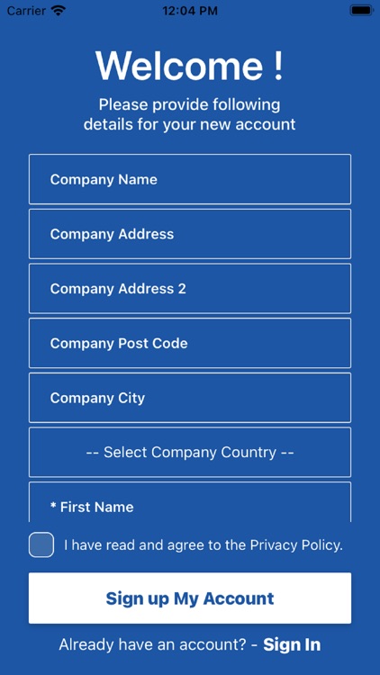 Expo Foods Application