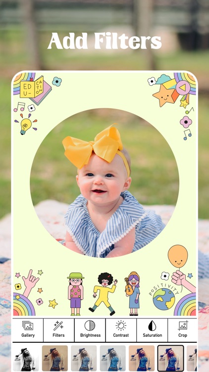 Kids Photo Frames & Editor screenshot-3
