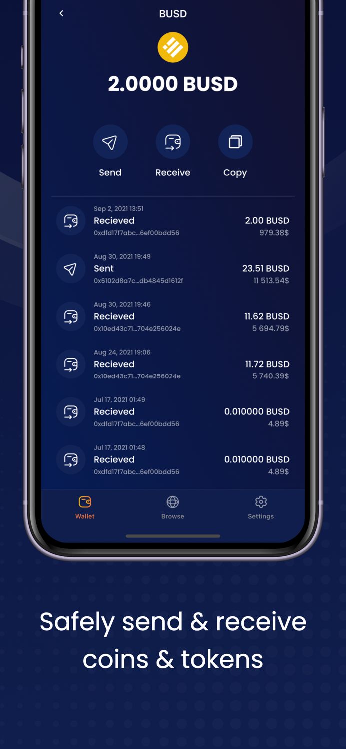 Linxy.fi Crypto  DeFi Wallet