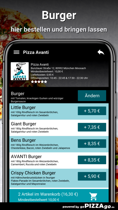 Pizza Avanti München Moosach screenshot 6