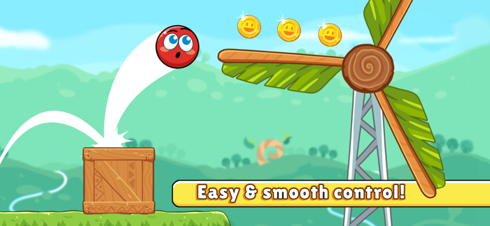 Red Bounce Ball Heroes