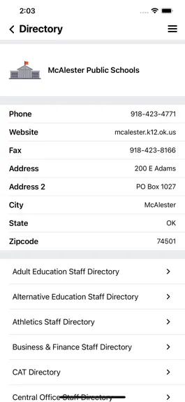 Game screenshot McAlester School District hack