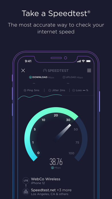 Speedtest by Ookla - Screenshot 0